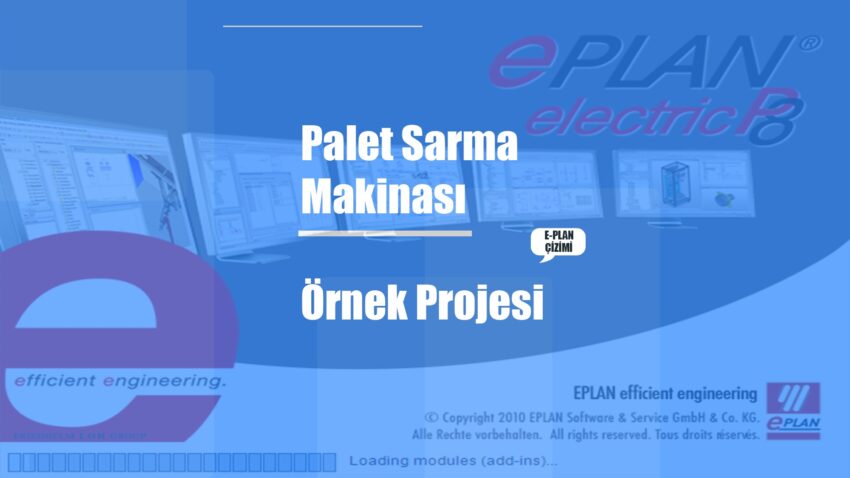 Palet Sarma Makinası Örnek Projesi