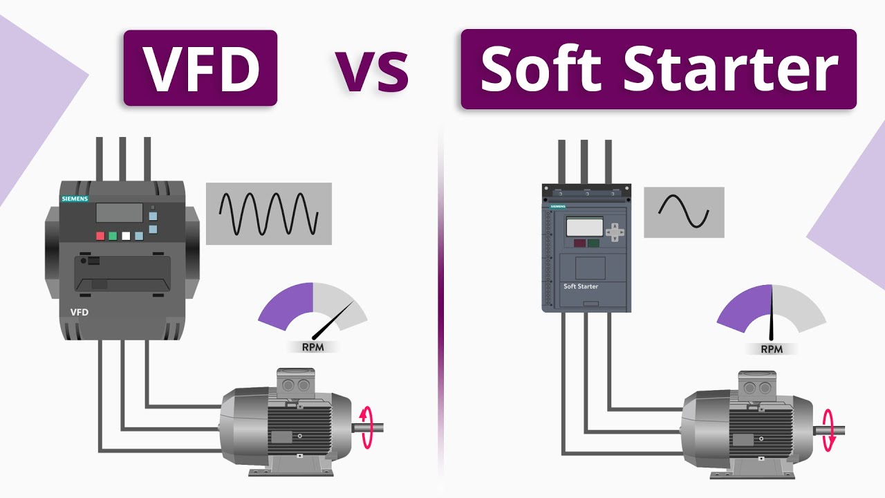 VFD Soft Starter Arasındaki Fark Nedir?