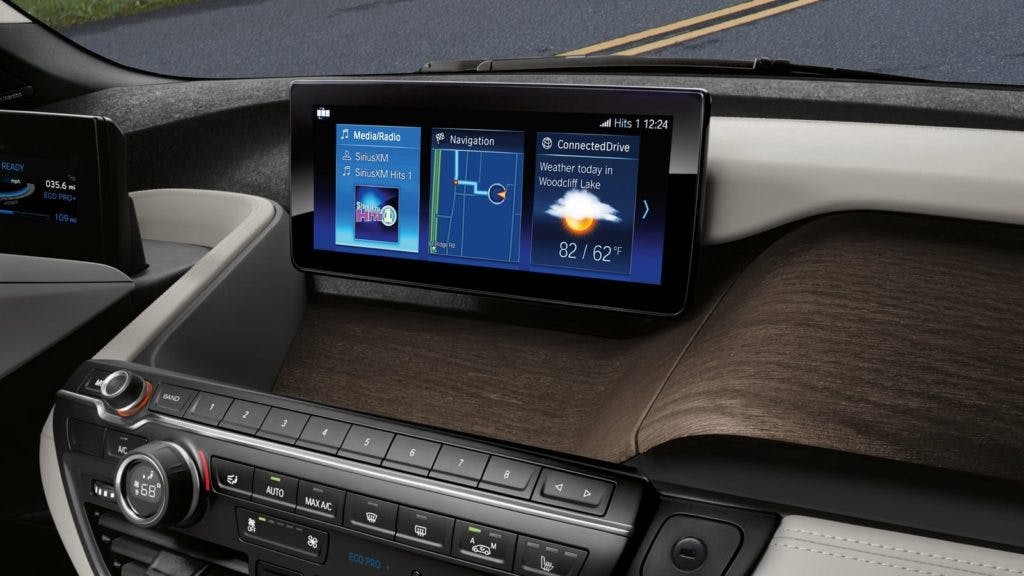 bmw i3 infotainment display