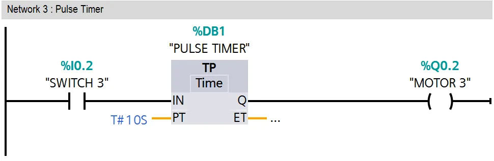PLC Zamanlayıcı - TP - TON - TOF - TONR Nedir? 16 PLC Program for IEC timers 3