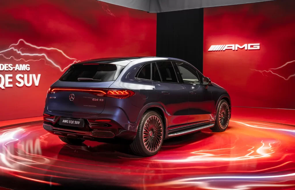 Mercedes-AMG EQE 53 4MATIC+ SUV Range Wltp