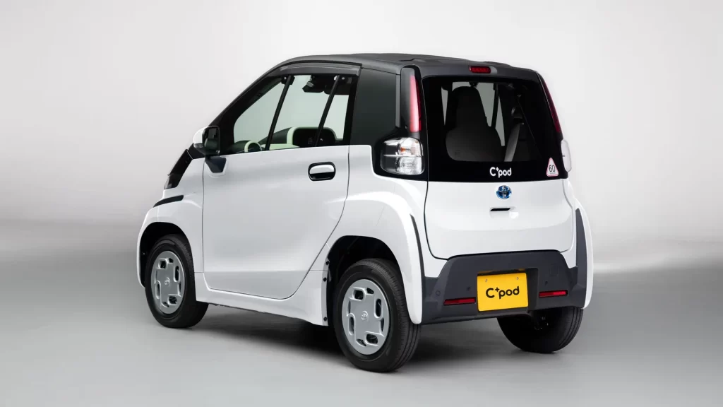 Toyota C+pod Elektrikli Araba 11 Toyota C+pod Elektrikli Araba