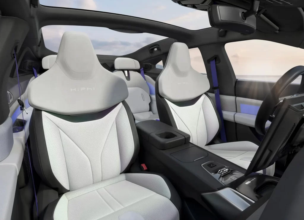 HiPhi Z Spor Sedan Elektrikli Araba 11 HiPhi Z Elektrikli Araba