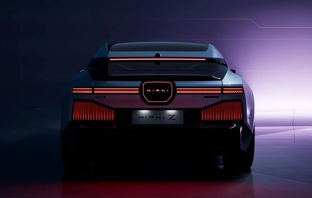 HiPhi Z Spor Sedan Elektrikli Araba 11 HiPhi Z Elektrikli Araba