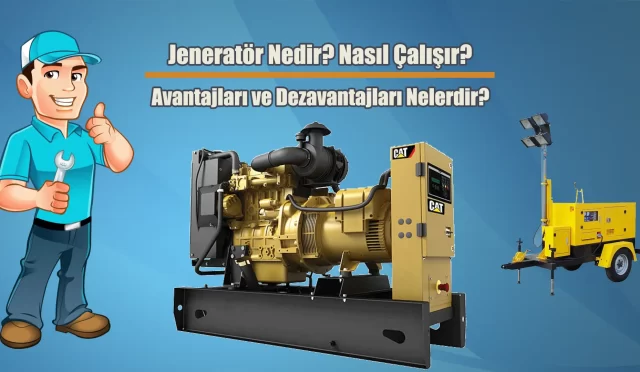 Jeneratör Nedir? Nasıl Çalışır?