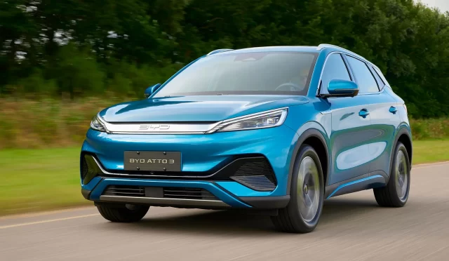 BYD Auto Atto 3 Elektrikli Otomobil