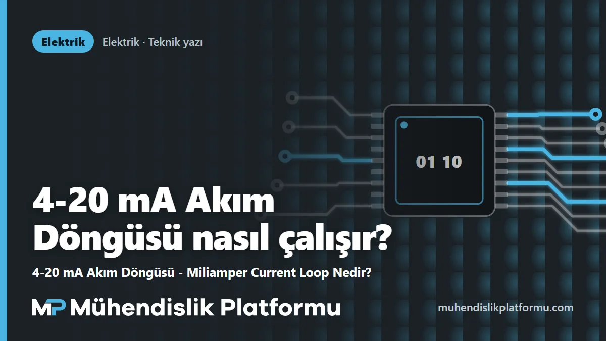 4-20 mA Akım Döngüsü - Miliamper Current Loop Nedir?
