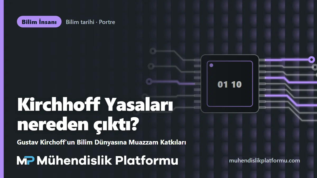 Gustav Kirchoff'un Bilim Dünyasına Muazzam Katkıları