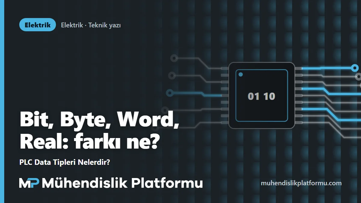 PLC Data Tipleri Nelerdir?