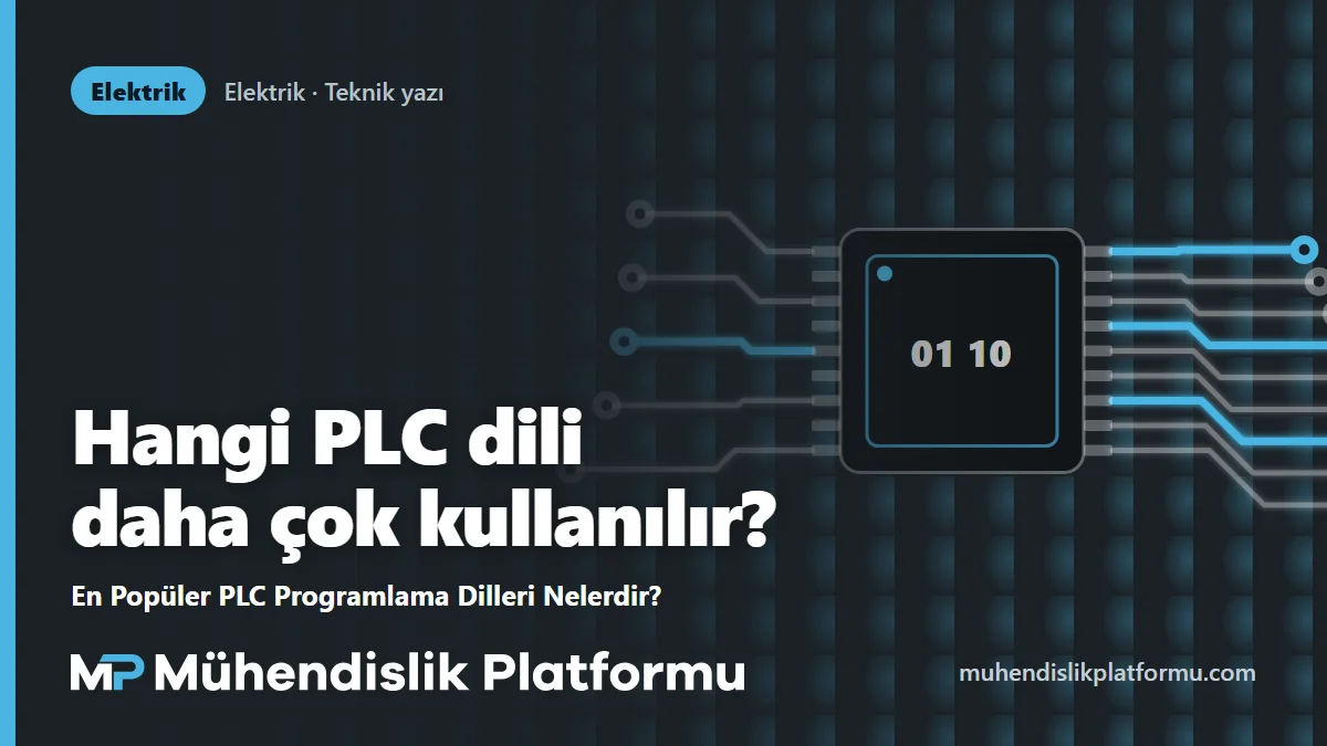 En Popüler PLC Programlama Dilleri Nelerdir?