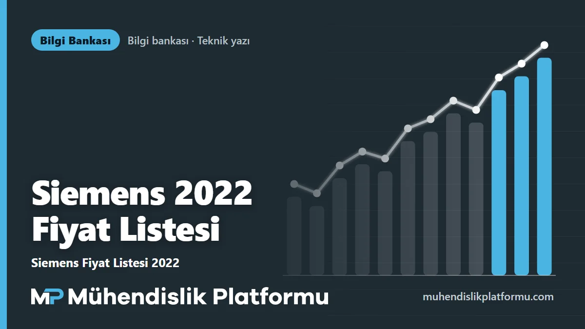 Siemens Fiyat Listesi 2022